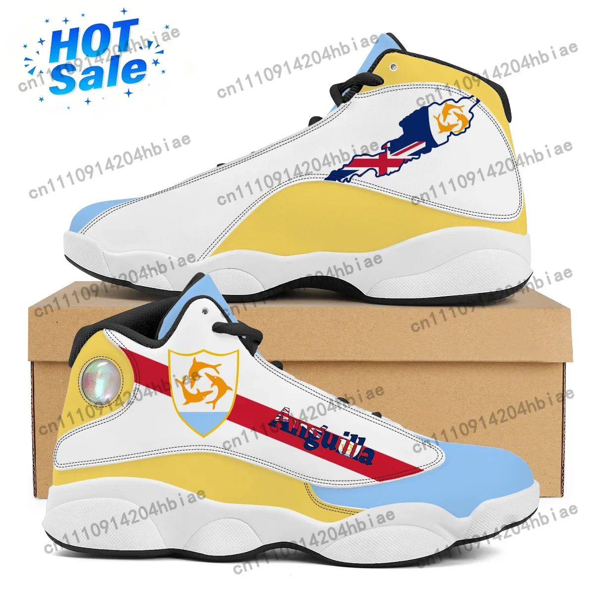ANGUILLA Flag Print Custom Coo - Women Shoes Tennis review and price