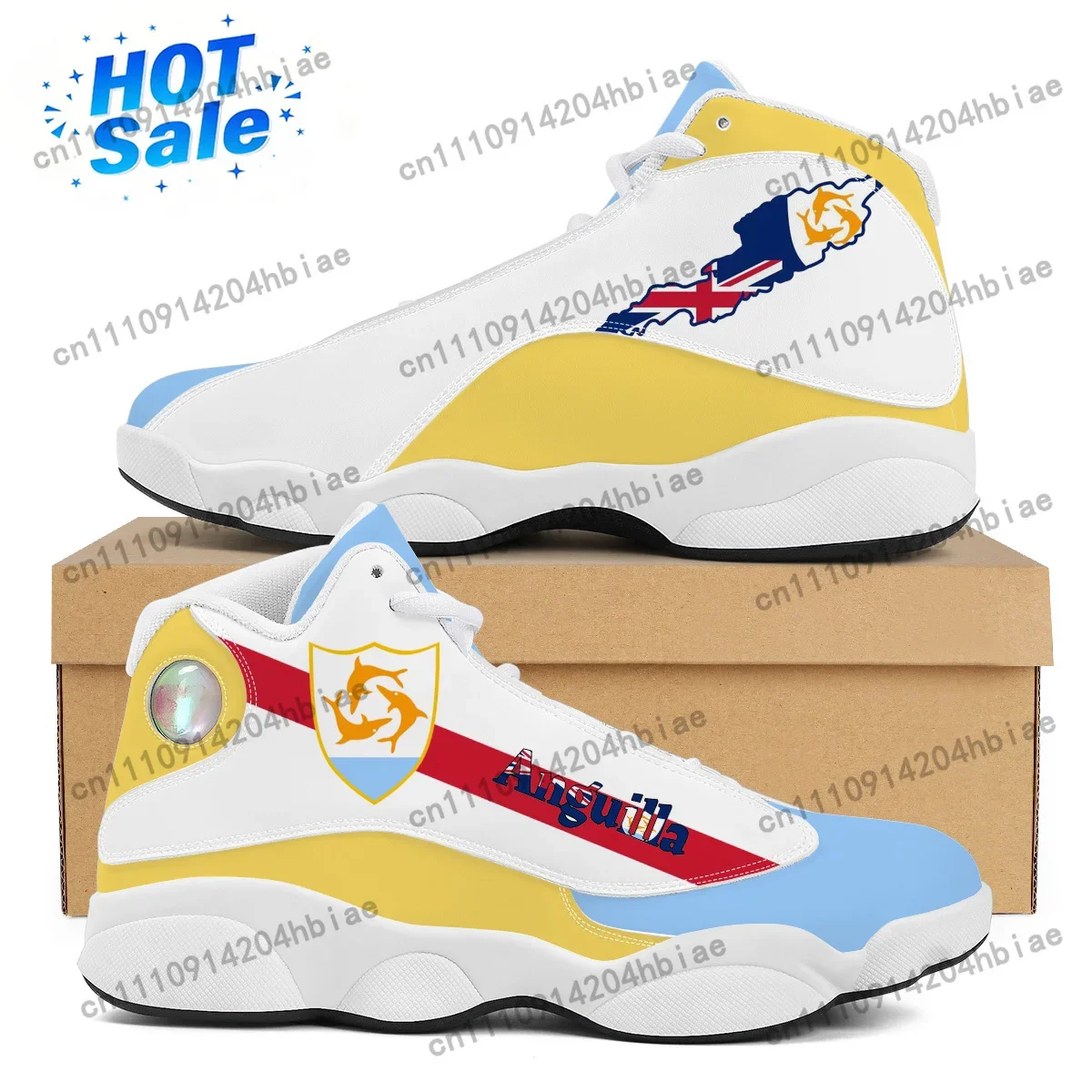 ANGUILLA Flag Print Custom Coo - Women Shoes Tennis review and price