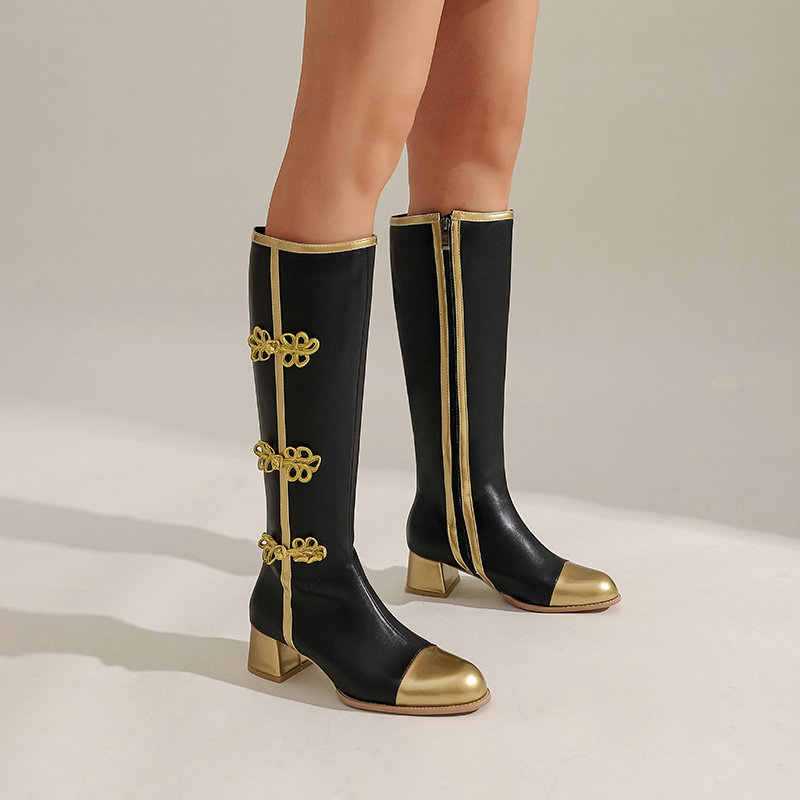 Big Size Fashion Knee High Boo - Knee High Boots Women review and price