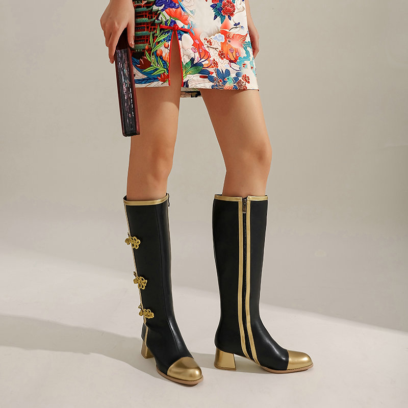 Big Size Fashion Knee High Boo - Knee High Boots Women review and price