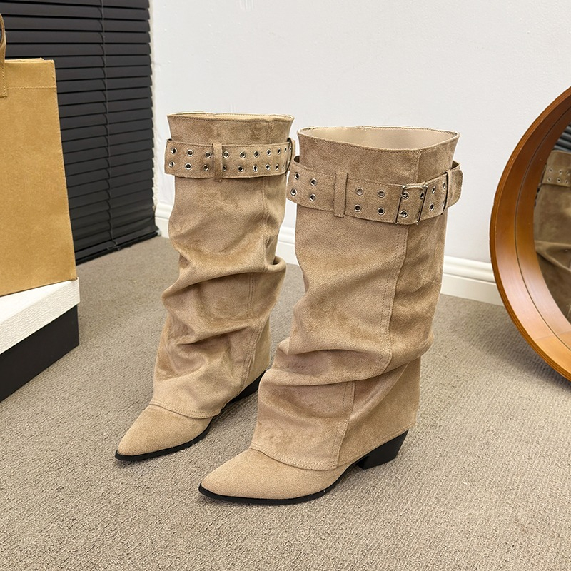 Western Cowboy Boots with Chun - Knee High Boots Women review and price